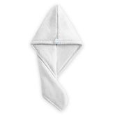 100% Cotton Hair Drying Towel - White